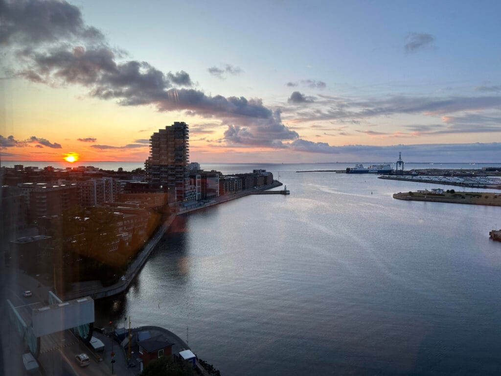 Story Hotel Studio Malmö view from hotel room By the Velvet Atlas