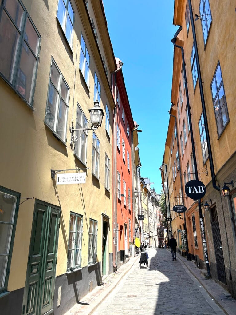Gamla Stan - Old town- Stockholm Sweden by The Velvet Atals